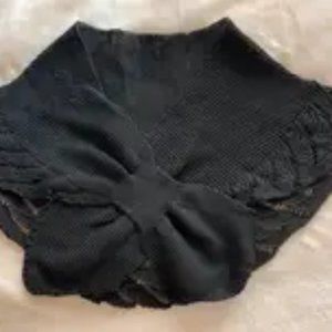 Hollow Knitting Cape Outer Small Shawl Knitted Vest Shoulder Scarf